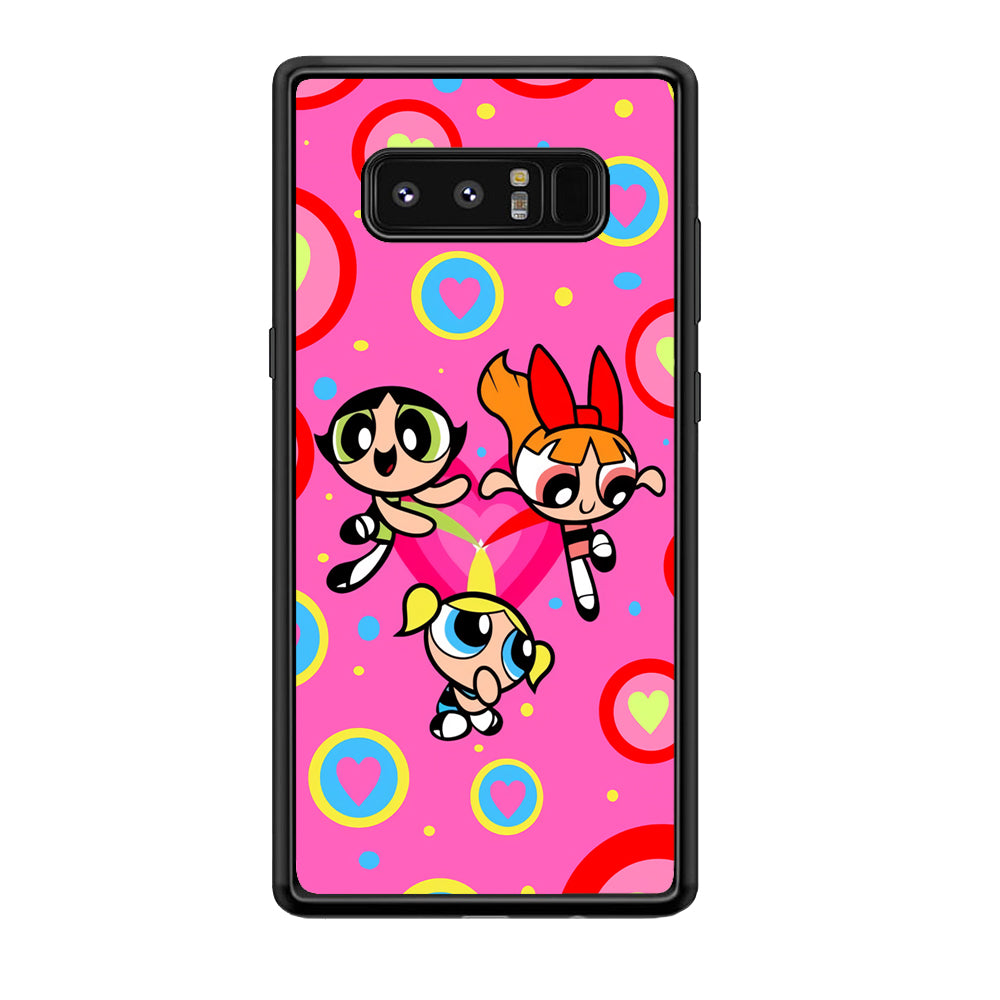 Powerpuff Girls Doodle Of Love Samsung Galaxy Note 8 Case