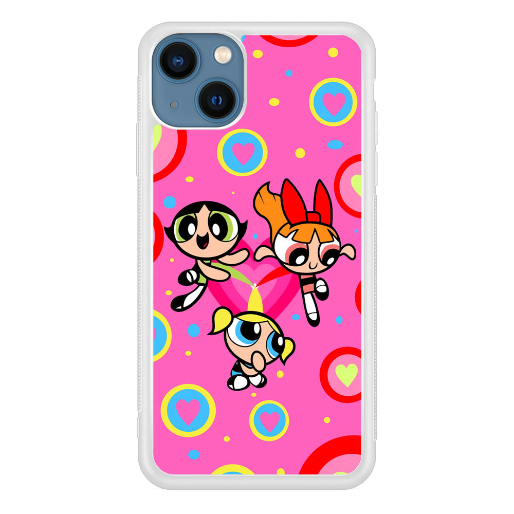 Powerpuff Girls Doodle Of Love iPhone 13 Case