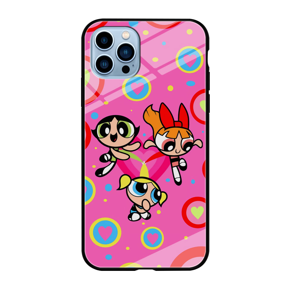 Powerpuff Girls Doodle Of Love iPhone 12 Pro Case