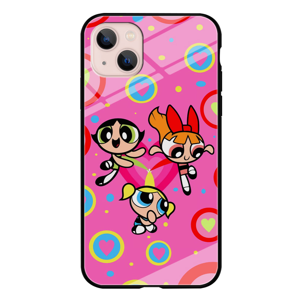 Powerpuff Girls Doodle Of Love iPhone 13 Case