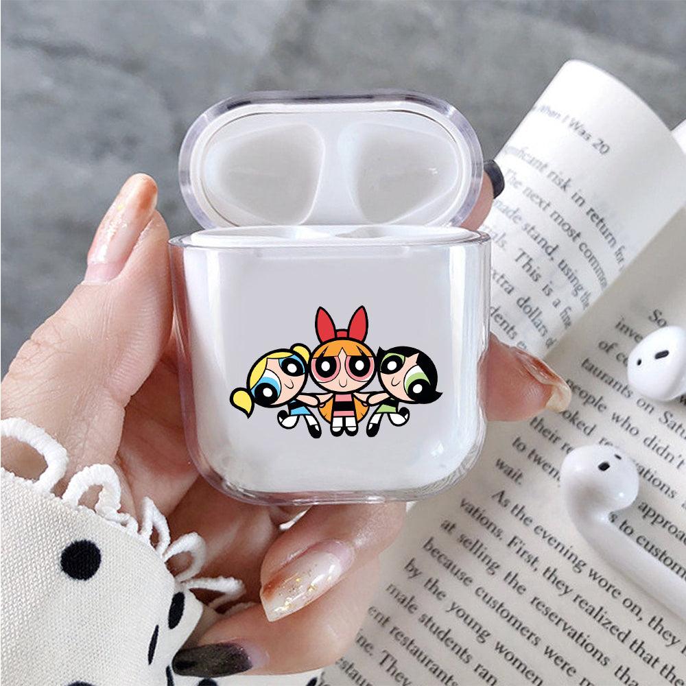 Powerpuff Girls Teammate Apple Airpods Clear Case
