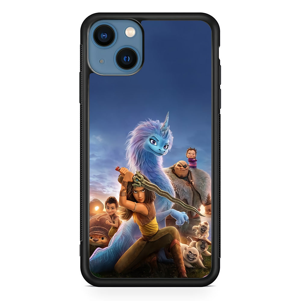 Raya And The Last Dragon Team iPhone 14 Plus Case - Carneyforia