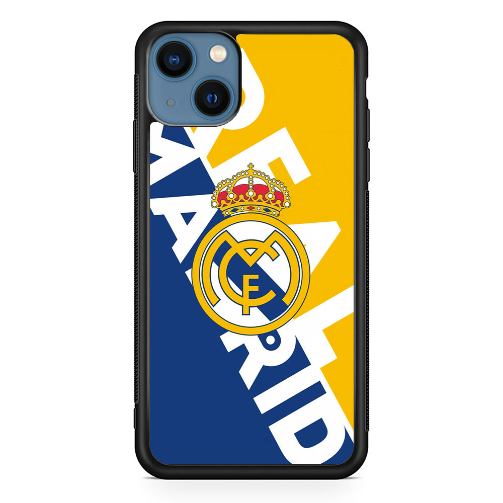 Real Madrid Bold Sensing iPhone 14 Plus Case - Carneyforia