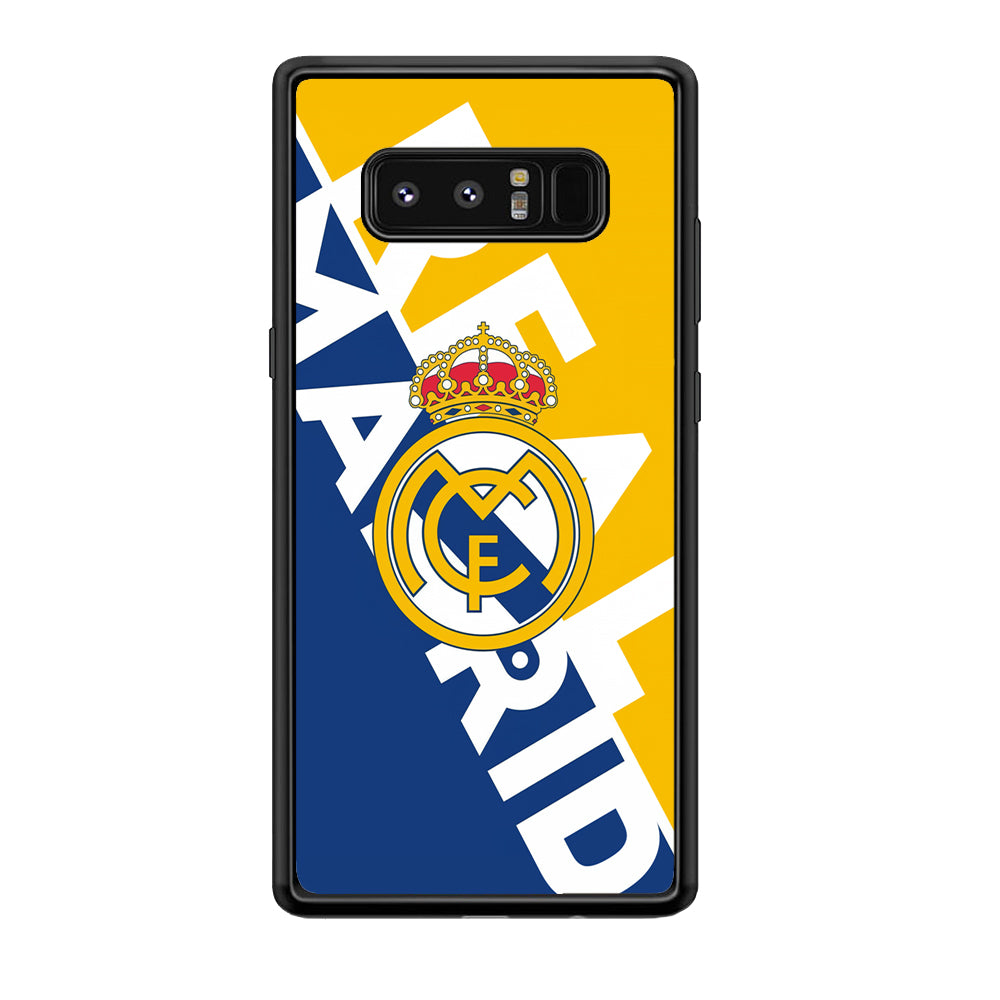 Real Madrid Bold Sensing Samsung Galaxy Note 8 Case
