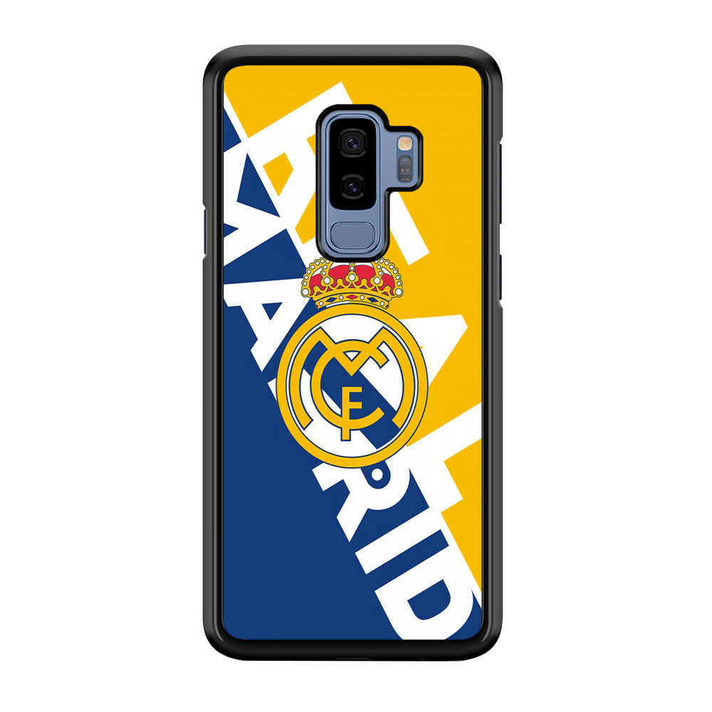 Real Madrid Bold Sensing Samsung Galaxy S9 Plus Case
