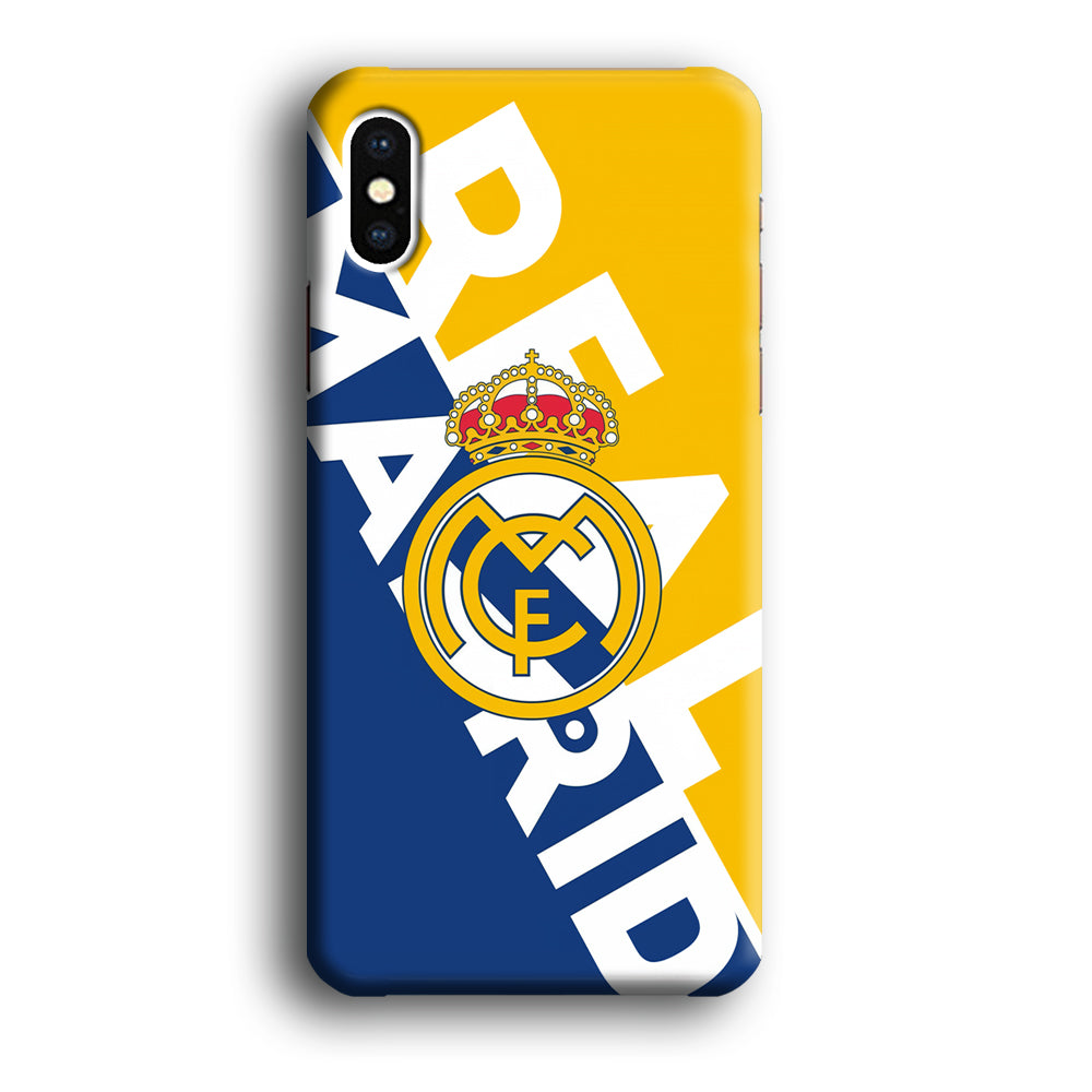 Real Madrid Bold Sensing iPhone XS Case