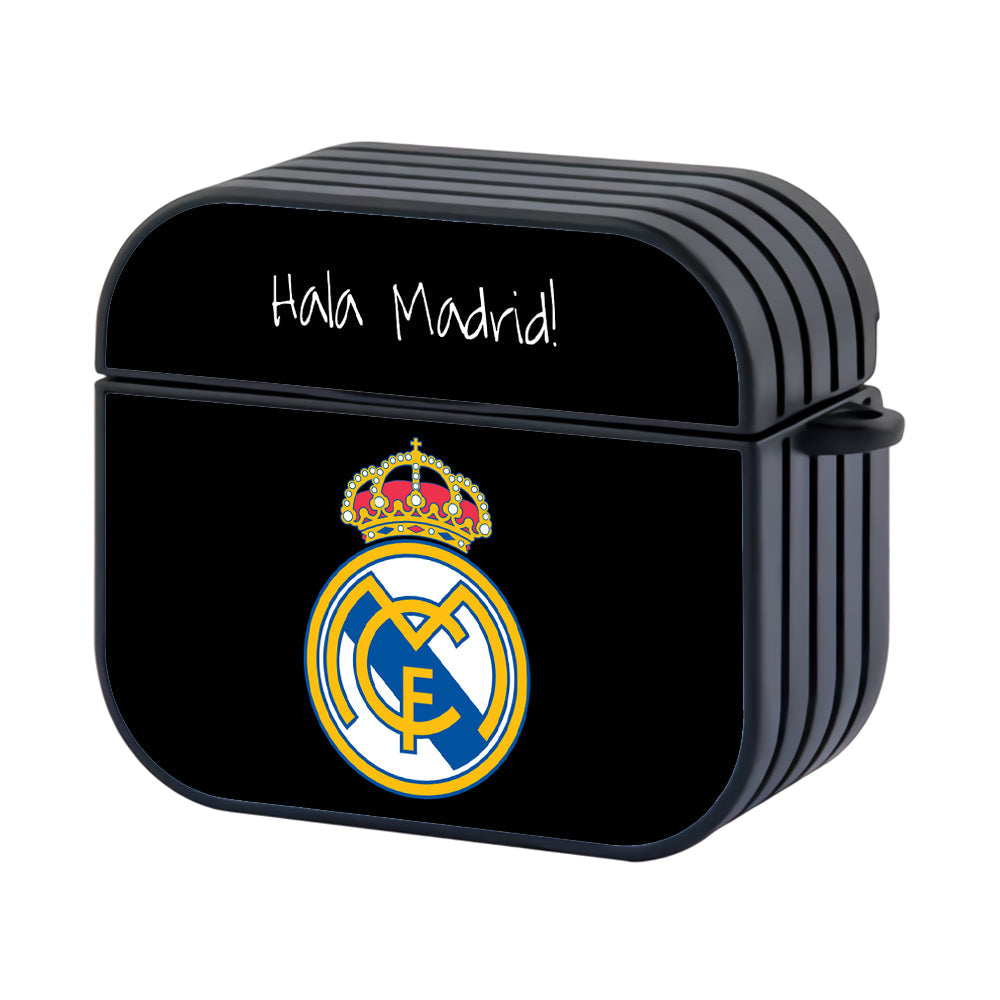 Real Madrid Hala Madrid Word Apple Airpods 4 Case