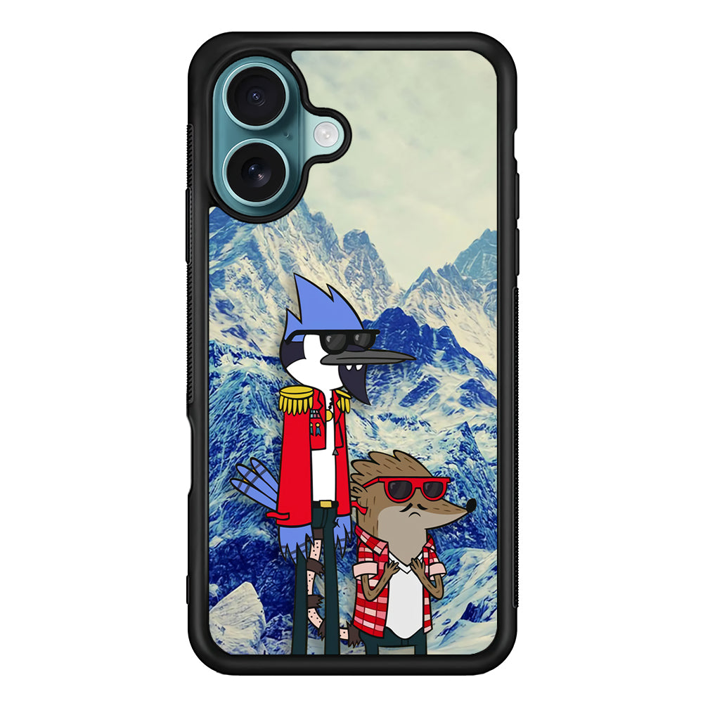 Regular Show Cool Rockstar iPhone 16 Plus Case