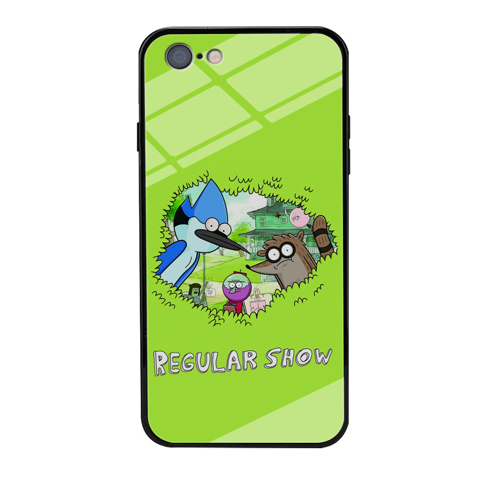 Regular Show Hide In The Bushes iPhone 6 Plus | 6s Plus Case