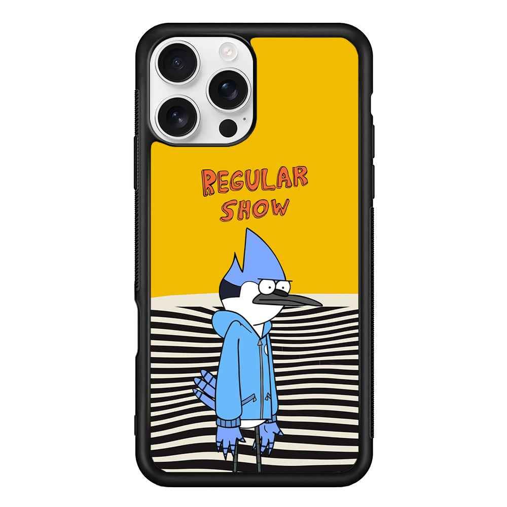 Regular Show Mordecai Hard Day iPhone 16 Pro Case