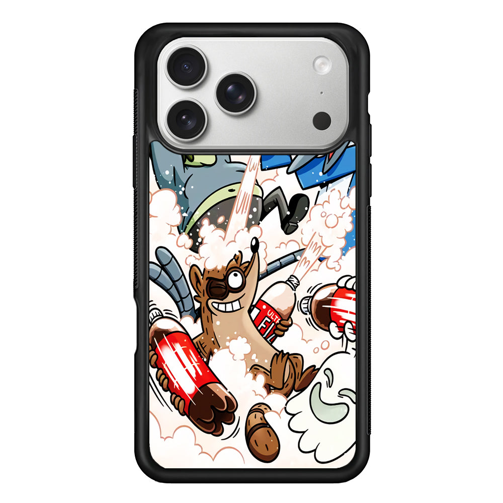 Regular Show Soda Battle iPhone 17 Pro Case