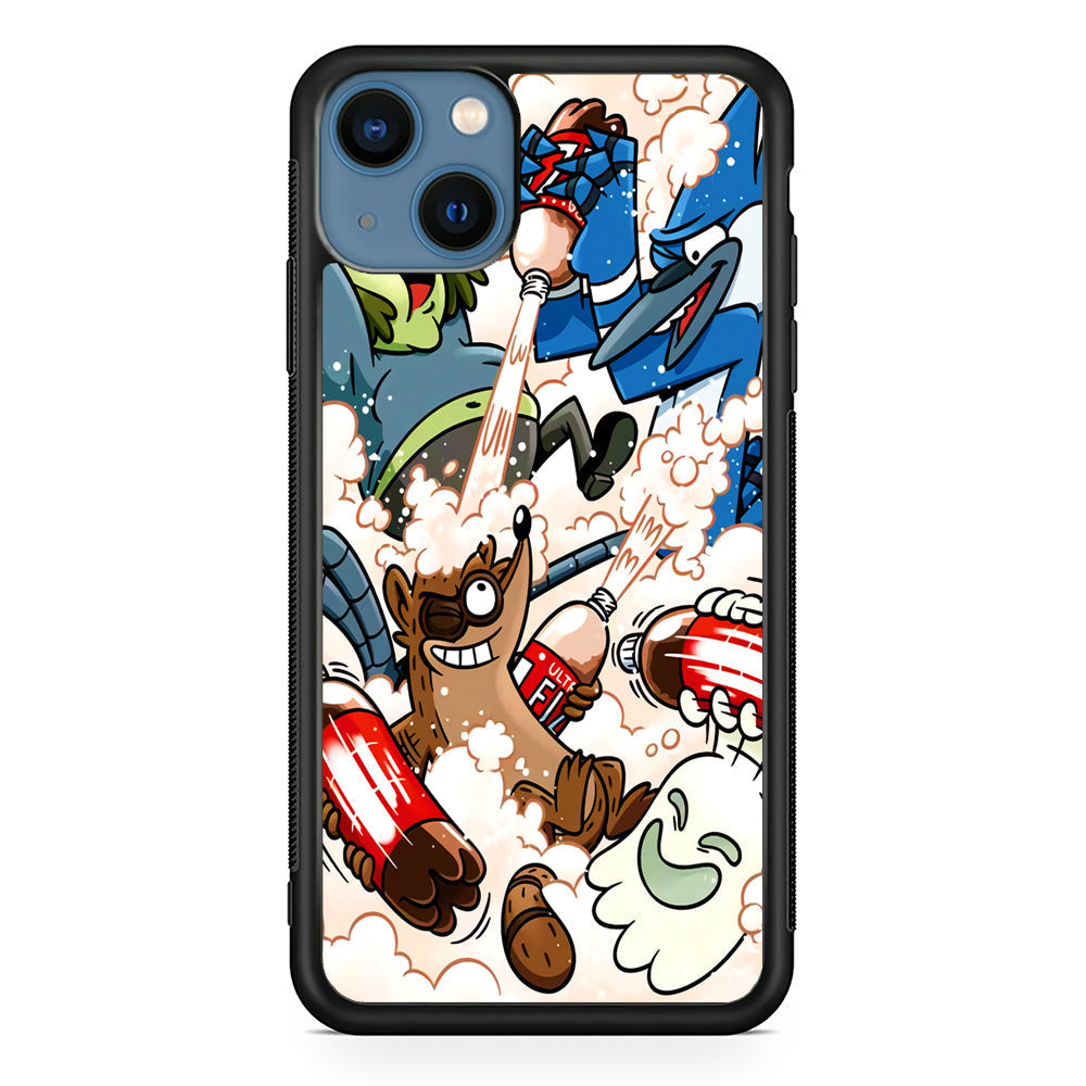 Regular Show Soda Shooter iPhone 15 Plus Case - Carneyforia
