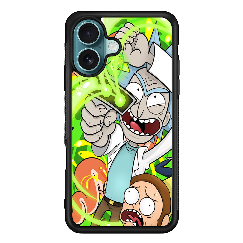 Rick Slime Gun iPhone 16 Case