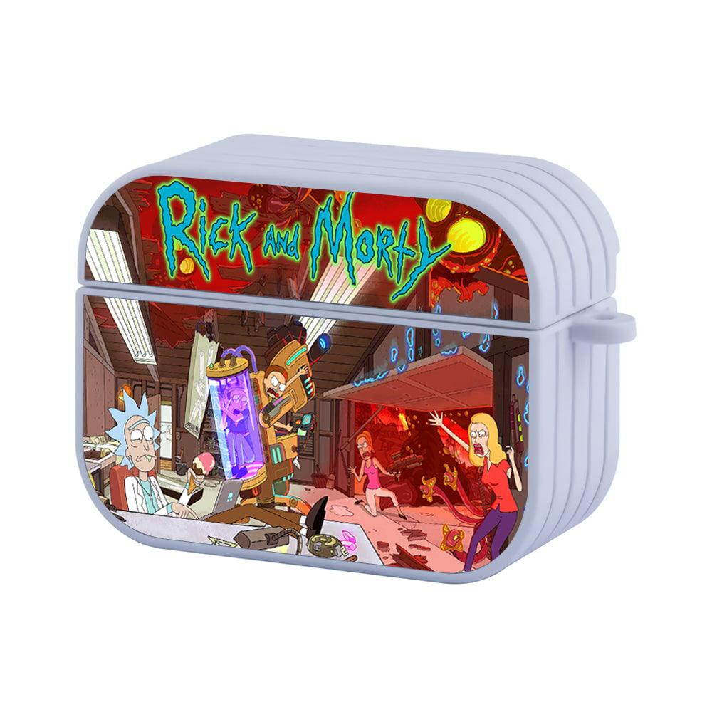 Rick and Morty Everything will be under Control Apple Airpods Pro Case White