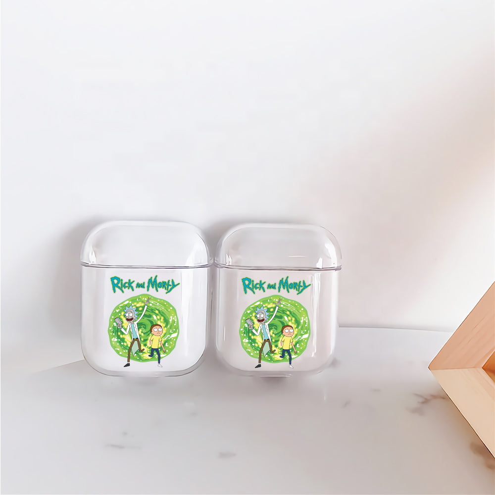 Rick and Morty Portal Apple Airpods Case