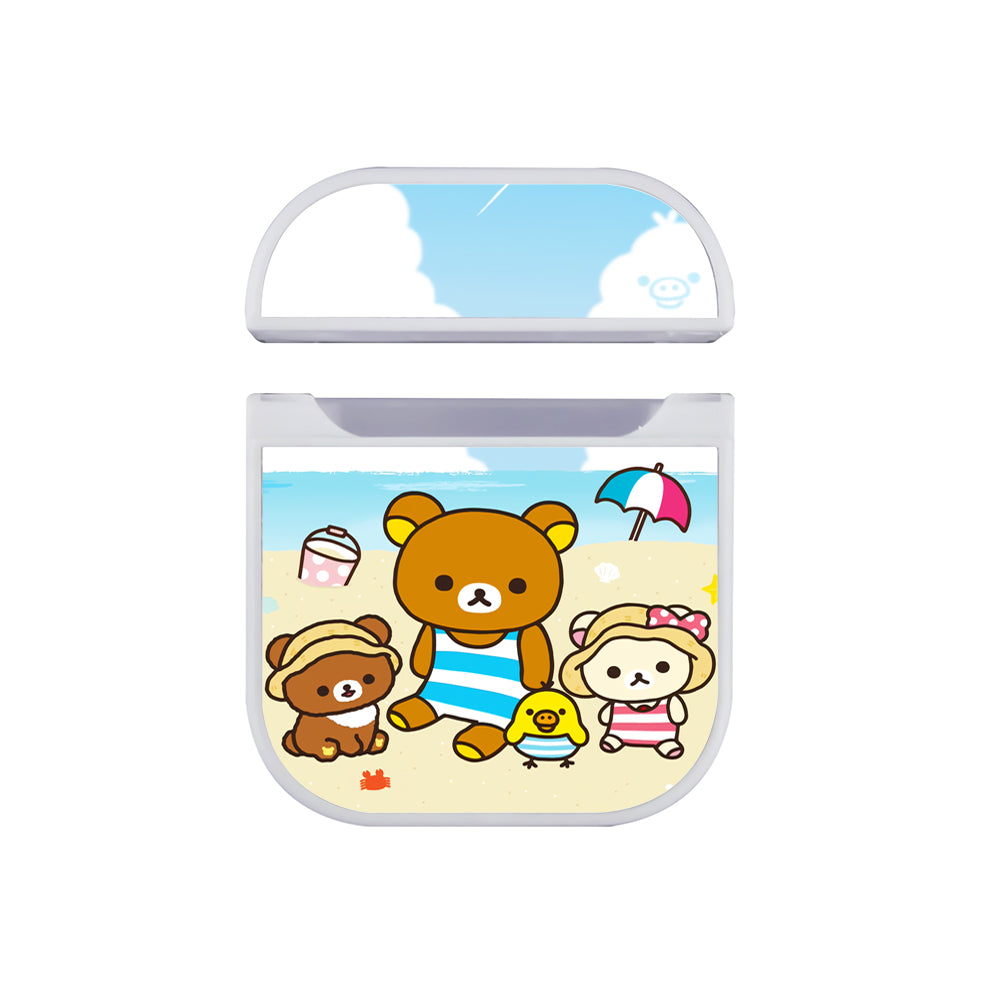 Rilakkuma In Vacation Apple Airpods Case White