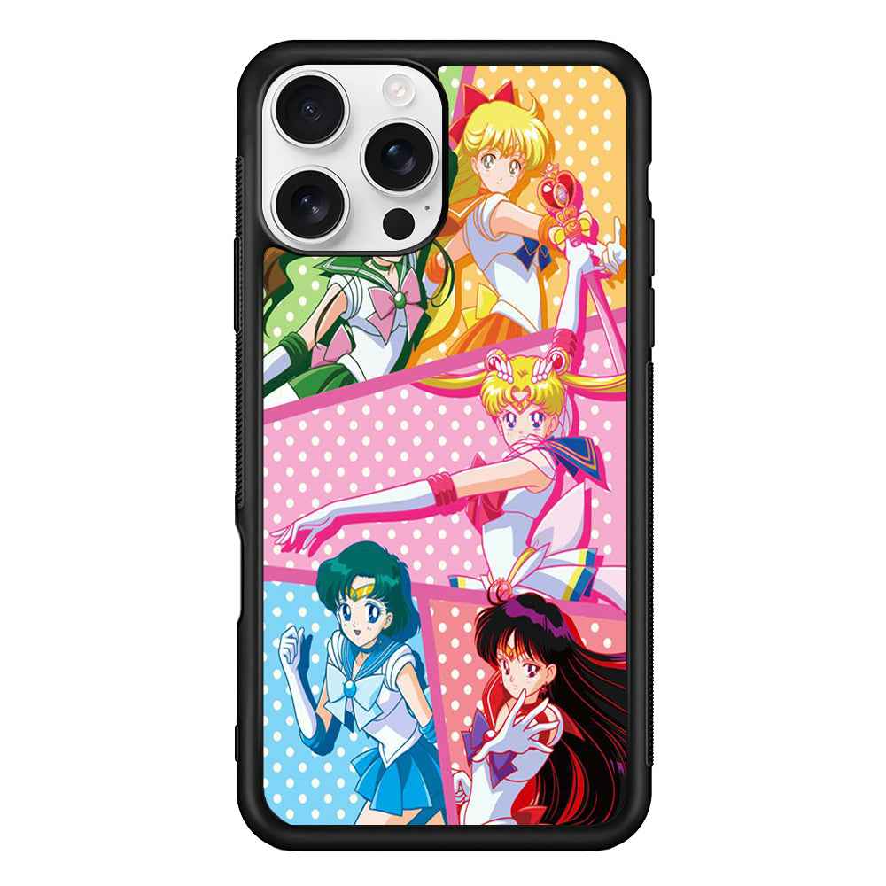 Sailor Moon Team Character iPhone 16 Pro Case