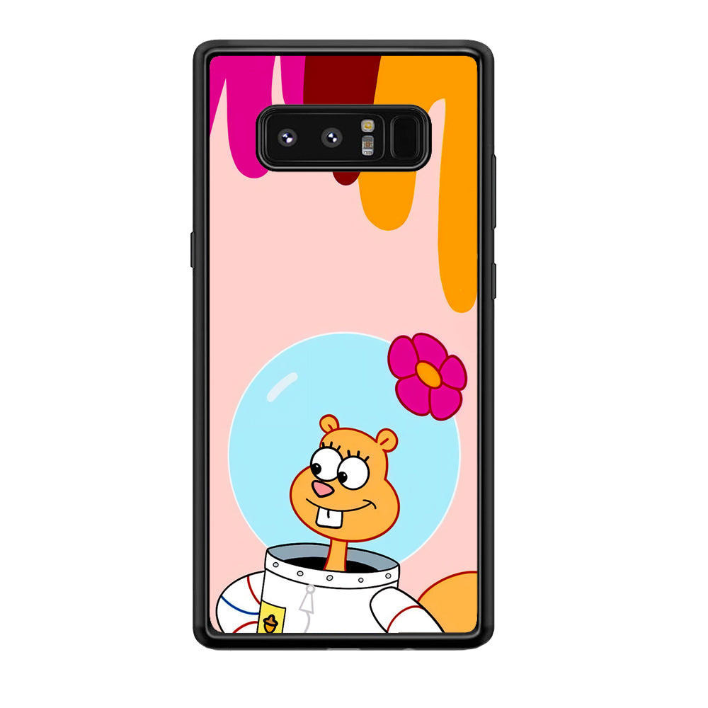 Sandy Cheeks Feeling Happy Samsung Galaxy Note 8 Case