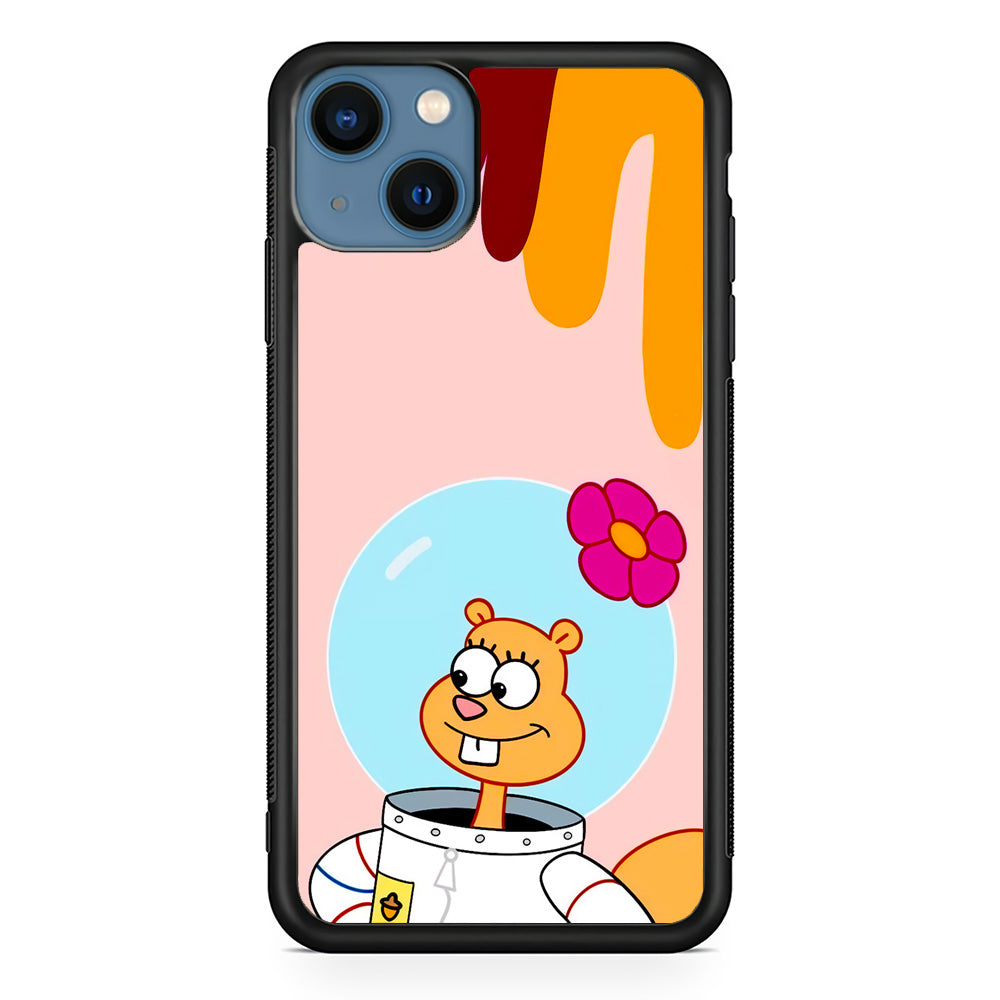 Sandy Cheeks Feeling Happy iPhone 14 Plus Case - Carneyforia