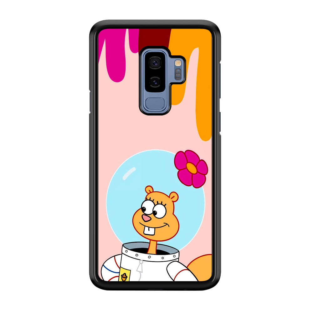 Sandy Cheeks Feeling Happy Samsung Galaxy S9 Plus Case