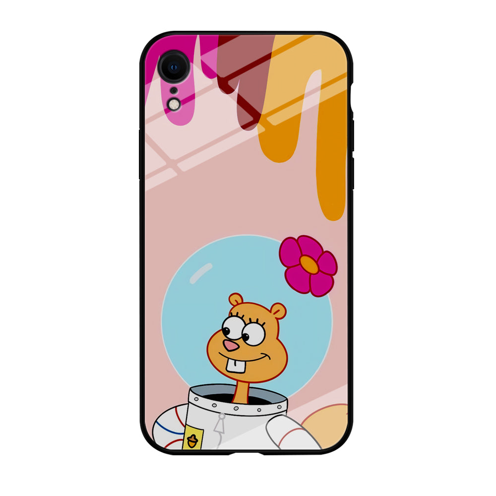 Sandy Cheeks Feeling Happy iPhone XR Case
