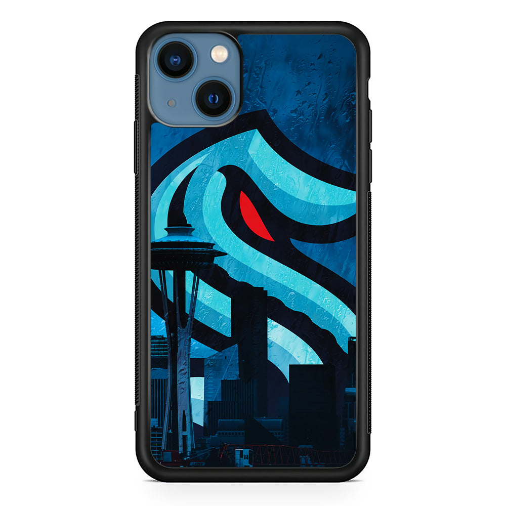 Seattle Kraken Icon Of City iPhone 13 Case