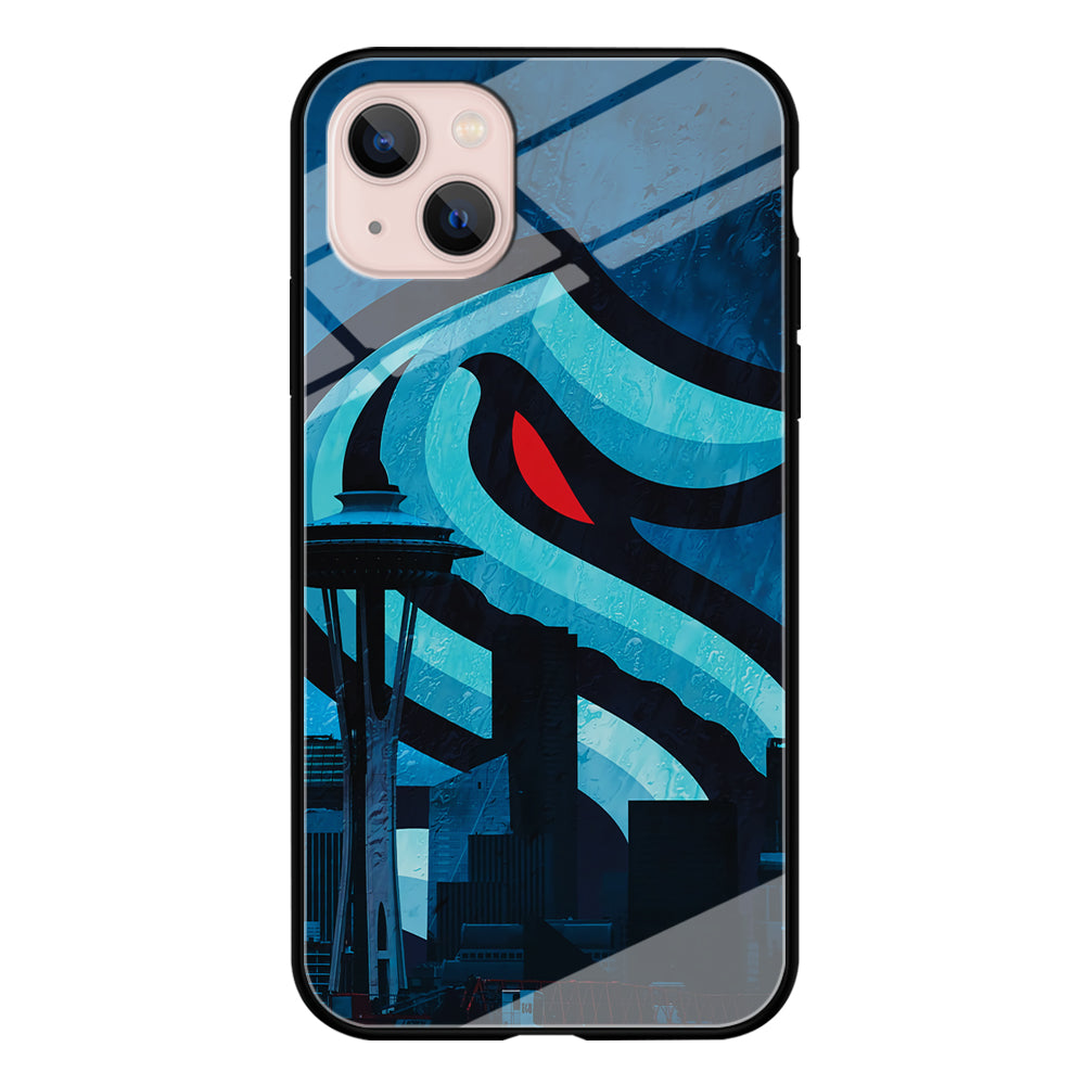 Seattle Kraken Icon Of City iPhone 13 Case