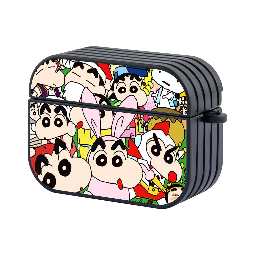 Shinchan Doodle Cosplay Apple AirPods Pro 2 Case