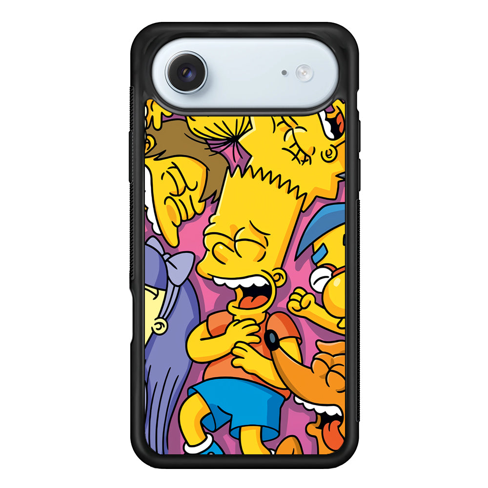 Simpson Bust Up Bart iPhone 17 Air Case