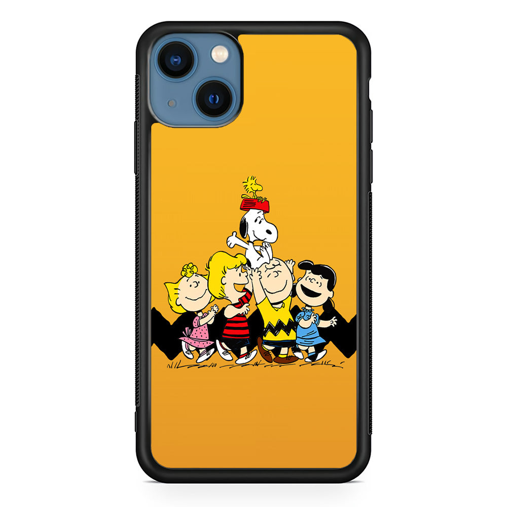 Snoopy Friendship Forever iPhone 14 Plus Case - Carneyforia