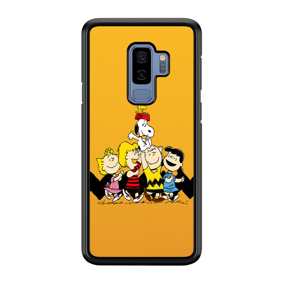 Snoopy Friendship Forever Samsung Galaxy S9 Plus Case