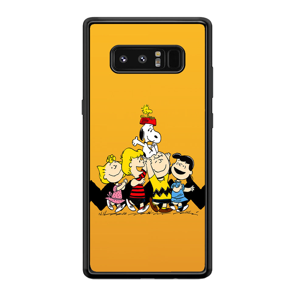 Snoopy Friendship Forever Samsung Galaxy Note 8 Case