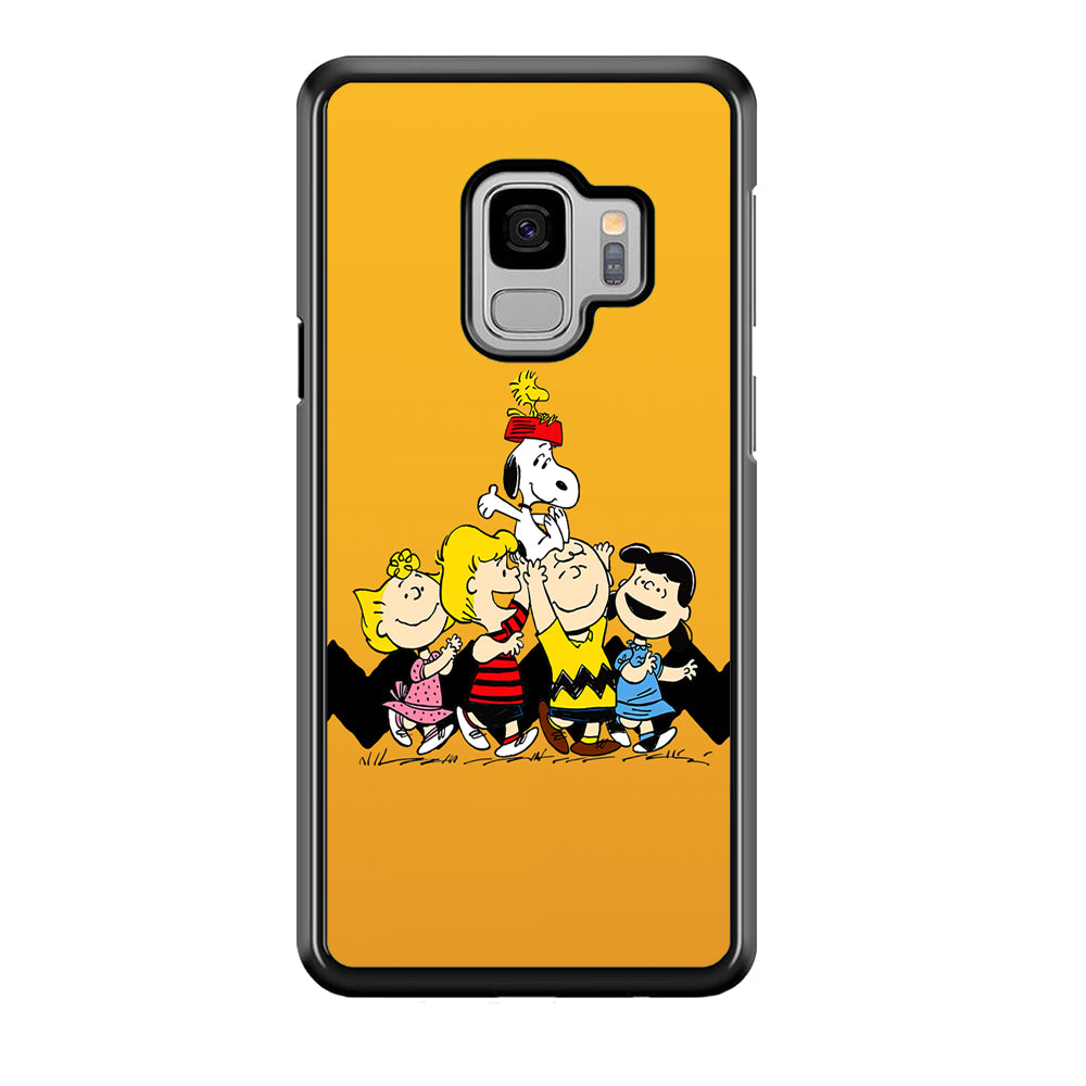 Snoopy Friendship Forever Samsung Galaxy S9 Case Default Title