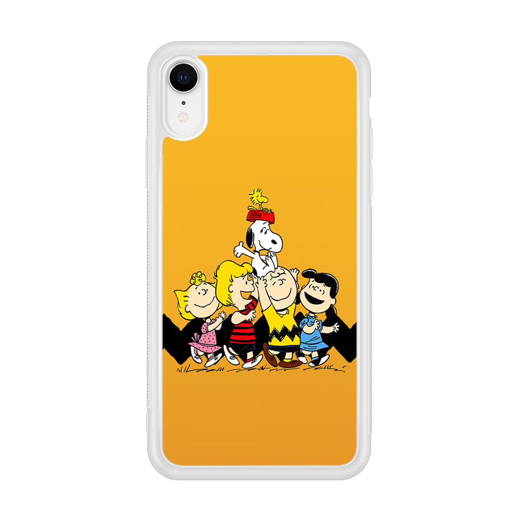 Snoopy Friendship Forever iPhone XR Case