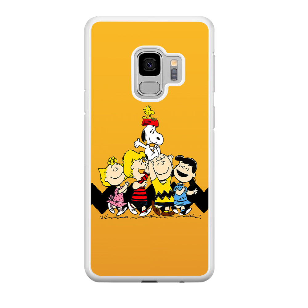 Snoopy Friendship Forever Samsung Galaxy S9 Case