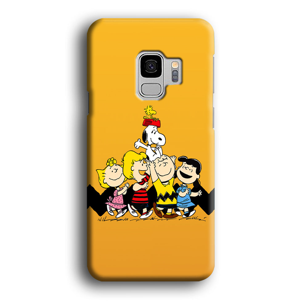 Snoopy Friendship Forever Samsung Galaxy S9 Case