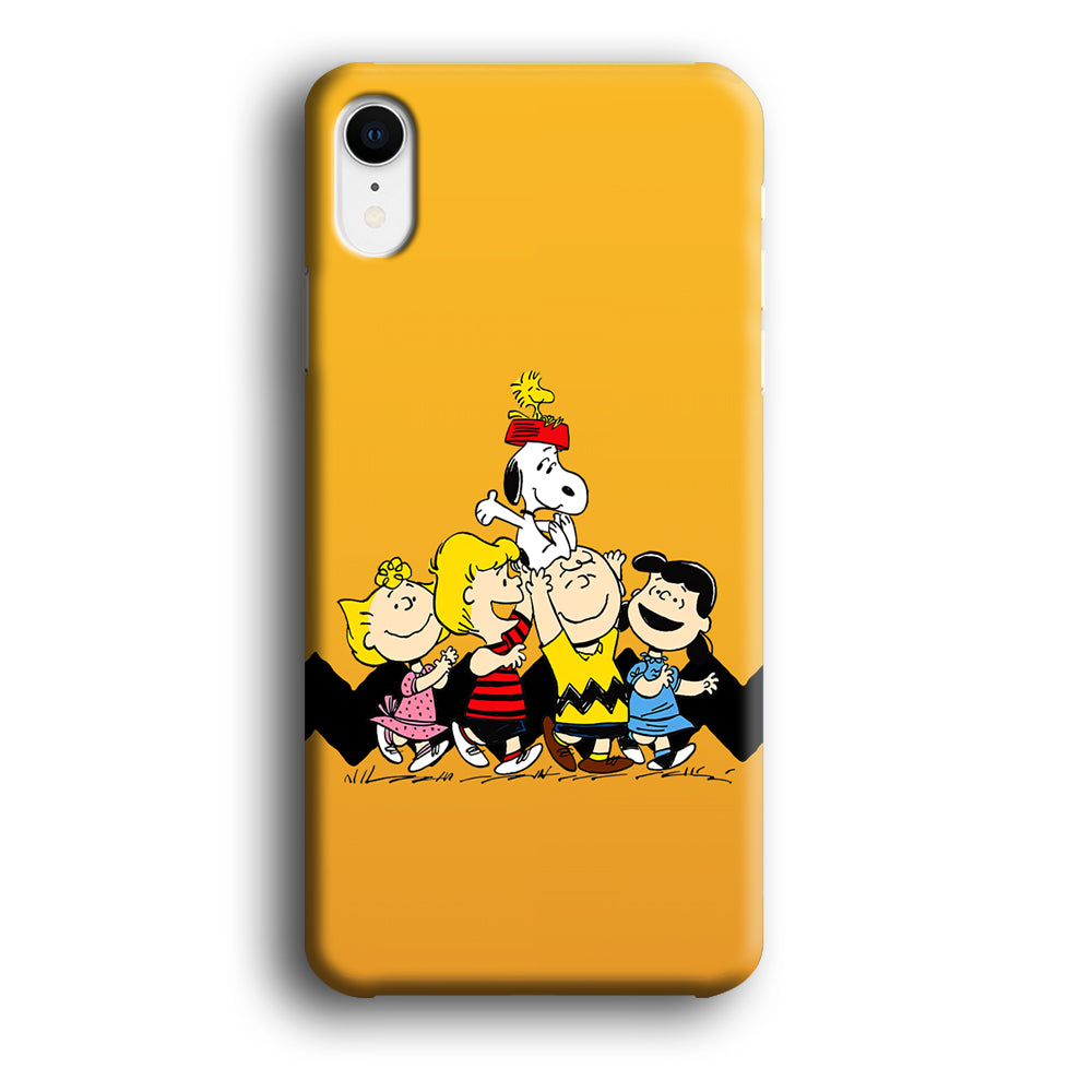 Snoopy Friendship Forever iPhone XR Case