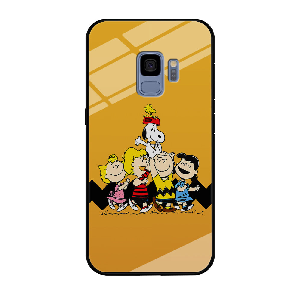 Snoopy Friendship Forever Samsung Galaxy S9 Case