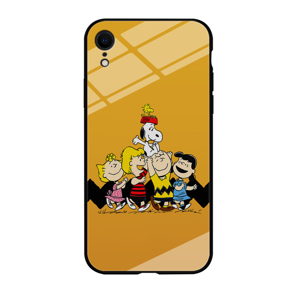 Snoopy Friendship Forever iPhone XR Case