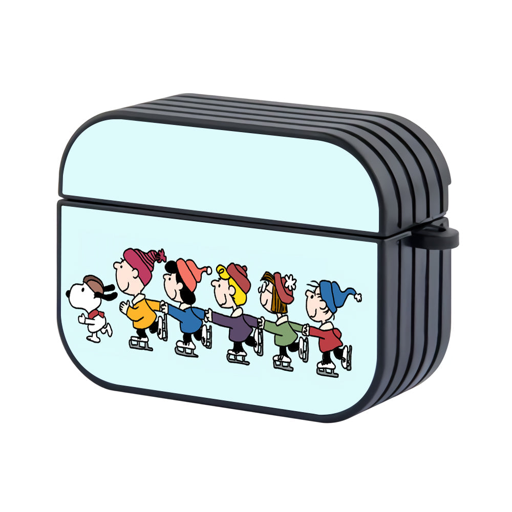 Snoopy Ice Skating Apple AirPods Pro 2 Case