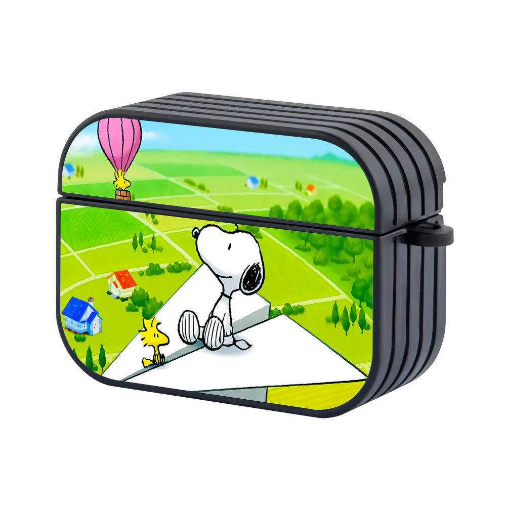 Snoopy Paper Plane Apple AirPods Pro 2 Case