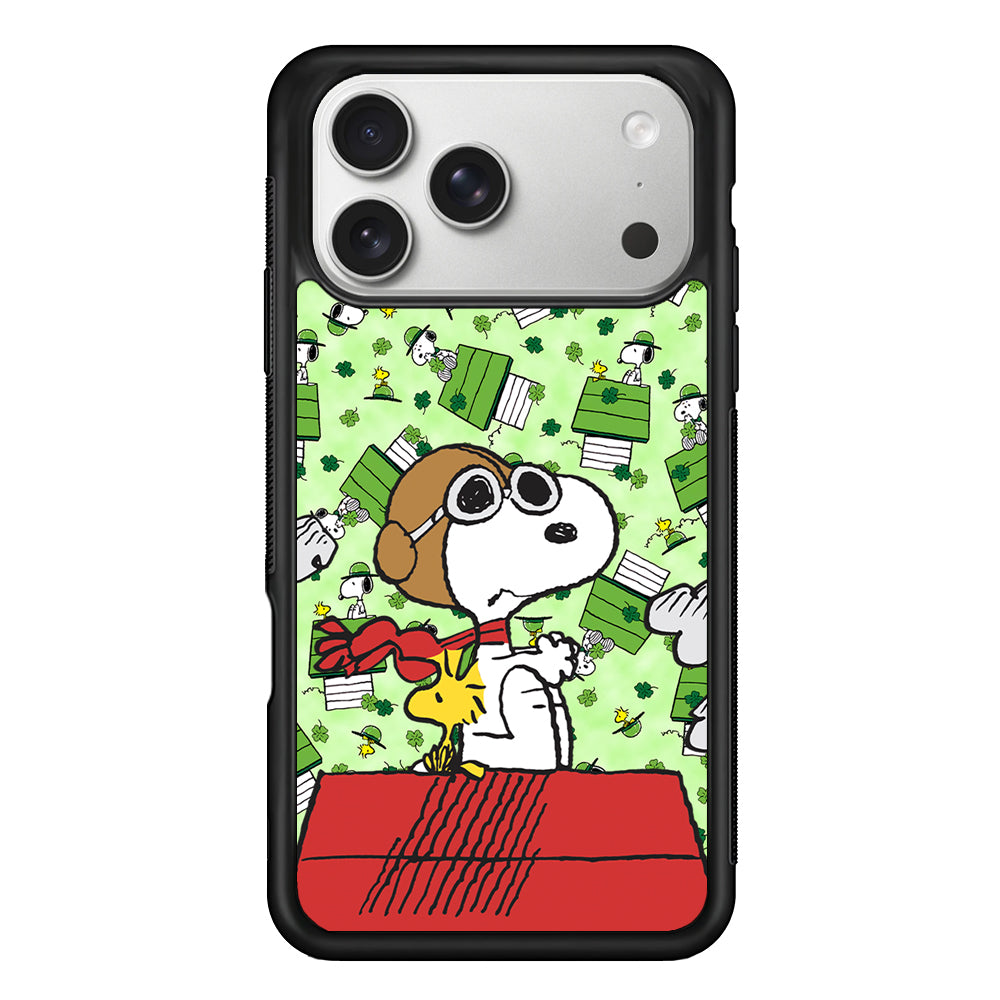 Snoopy Pilot Role iPhone 17 Pro Max Case