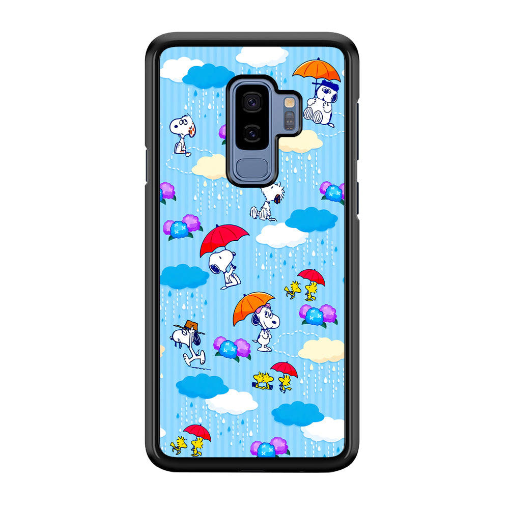 Snoopy Rainy Moment Aesthetic Samsung Galaxy S9 Plus Case
