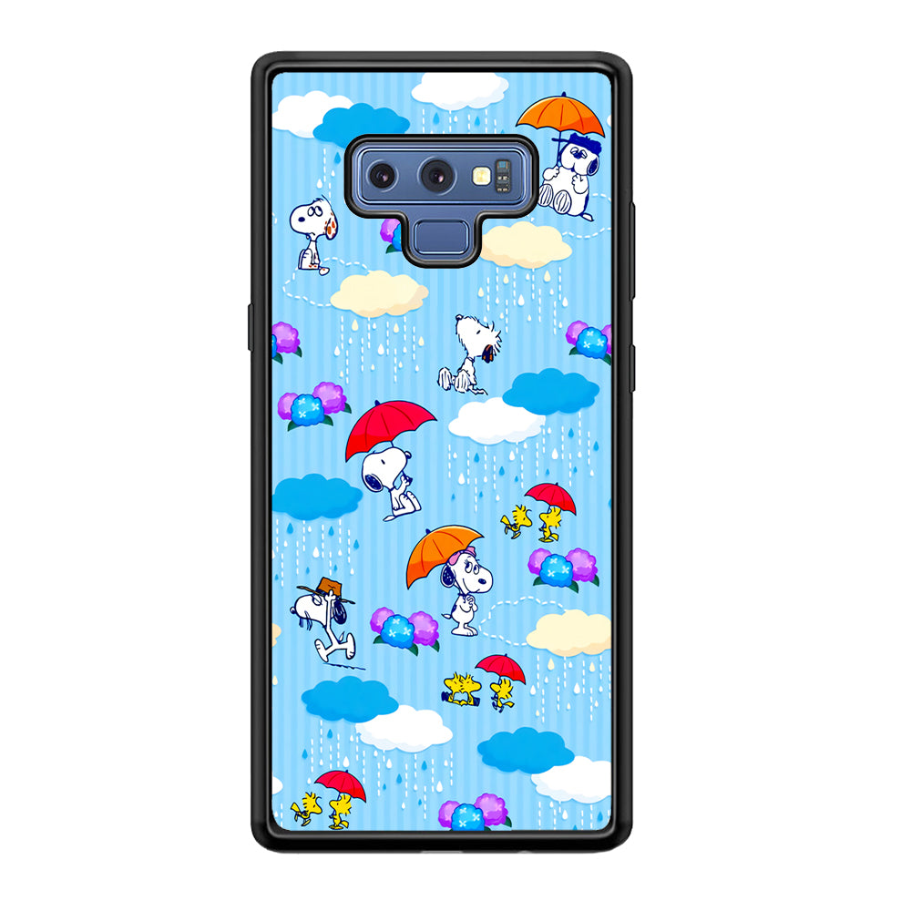 Snoopy Rainy Moment Aesthetic Samsung Galaxy Note 9 Case