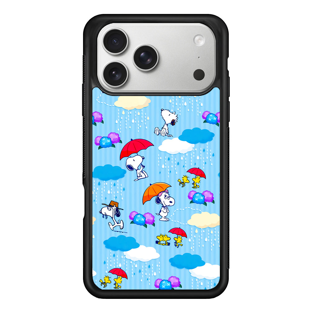 Snoopy Rainy Moment Aesthetic iPhone 17 Pro Max Case