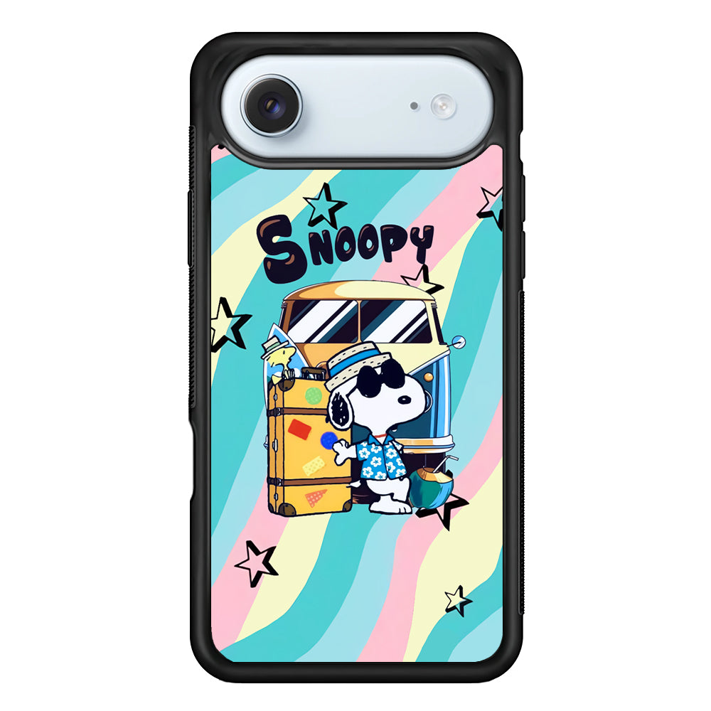 Snoopy Vacation Duty iPhone 17 Air Case