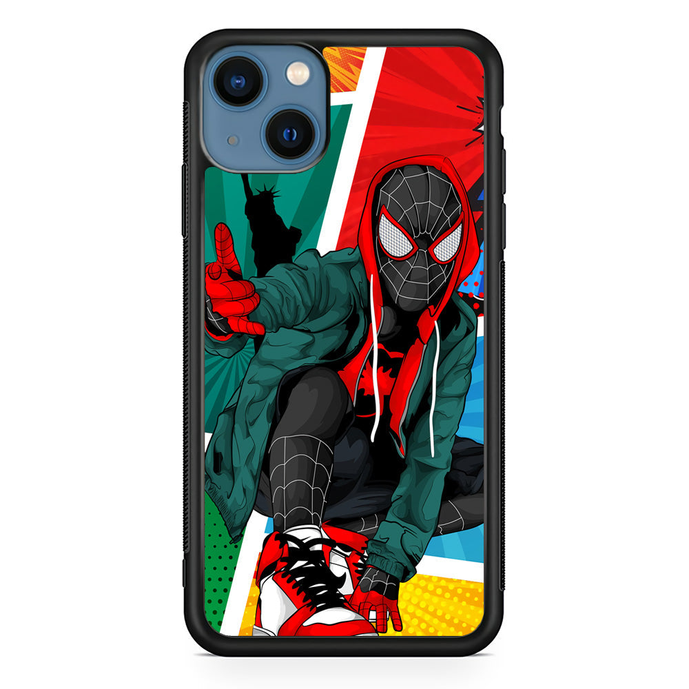 Spiderman Comic Art Work iPhone 15 Case - Carneyforia