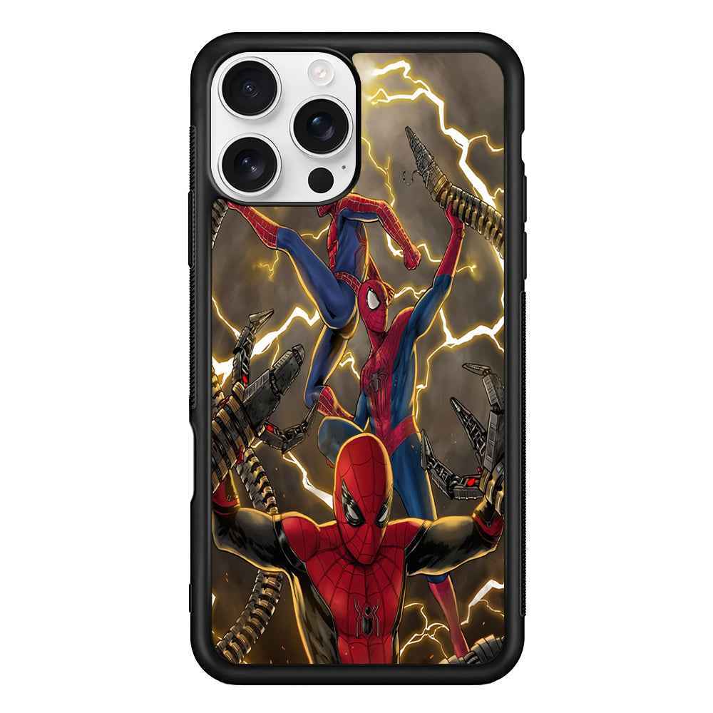 Spiderman VS Octopus iPhone 16 Pro Case