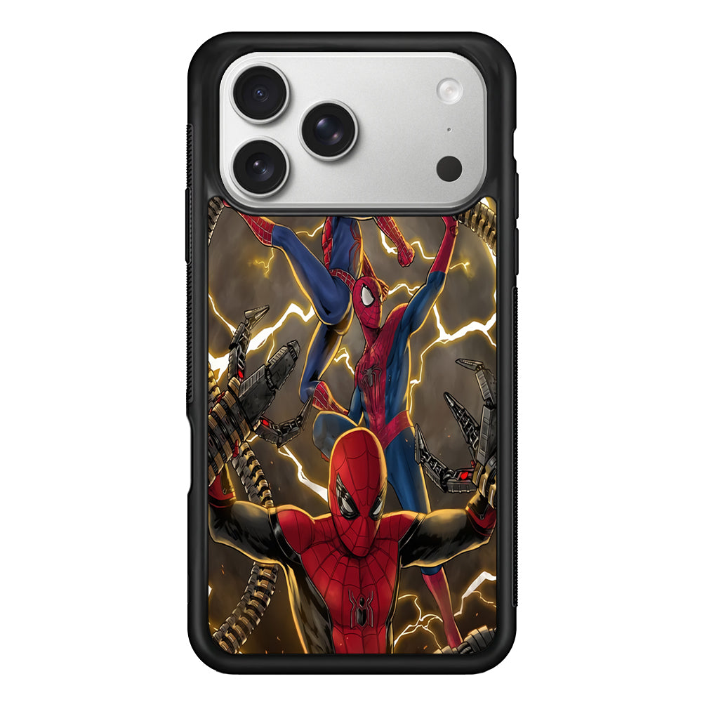 Spiderman VS Octopus iPhone 17 Pro Max Case