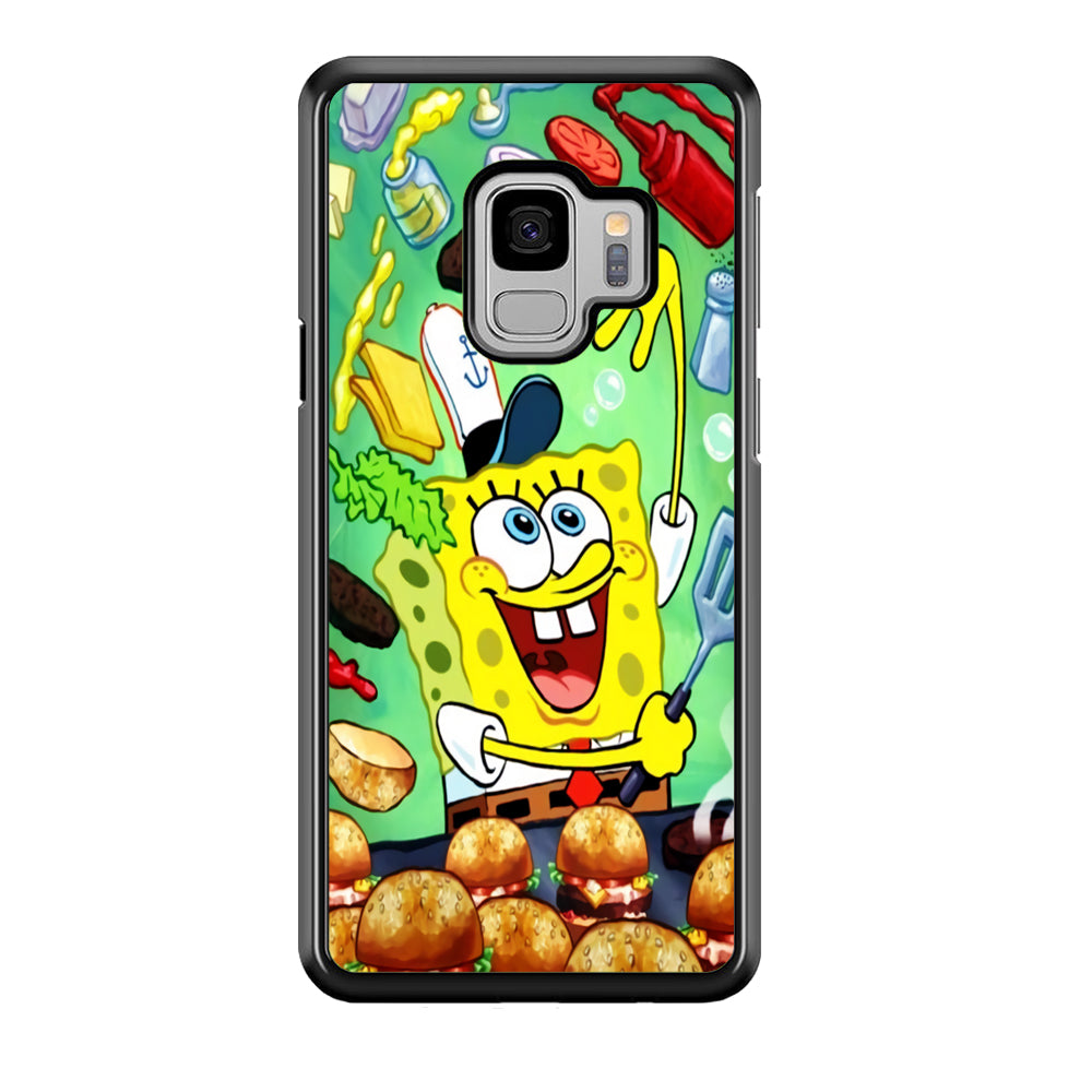 Spongebob Chef job Samsung Galaxy S9 Case Default Title